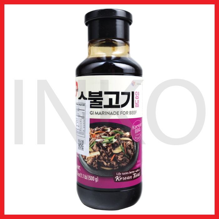 

CHUNG JUNG ONE BBQ SAUCE BEEF BULGOGI MARINADE 500GR