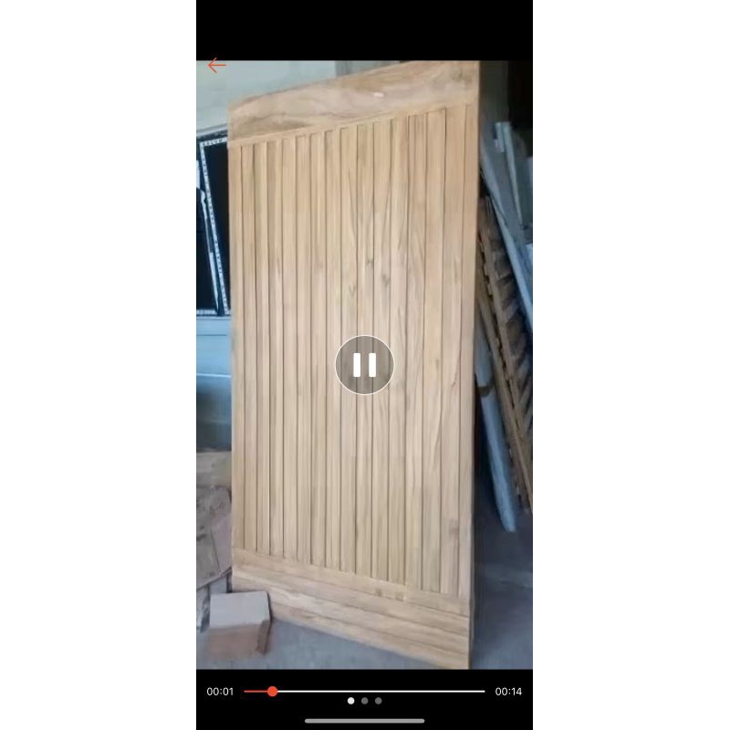 Daun pintu  geser 2 buah