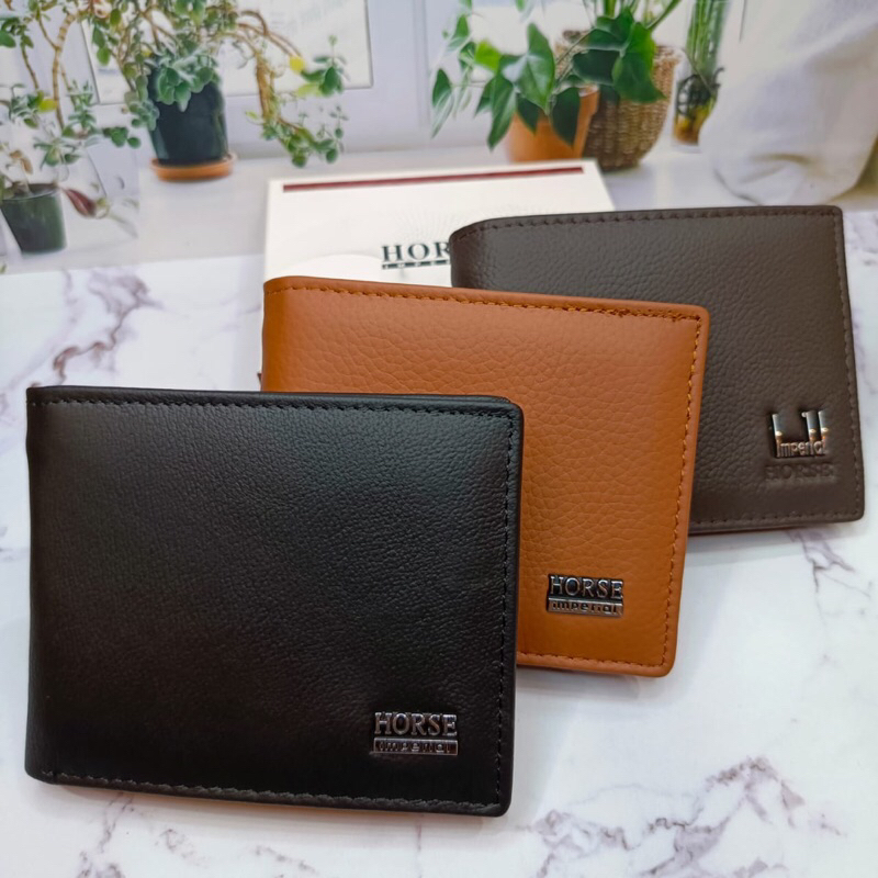 DOMPET LIPAT PRIA ASLI KULIT IMPERIAL HORSE/ HORSE IMPERIAL DOMPET UKURAN STANDAR