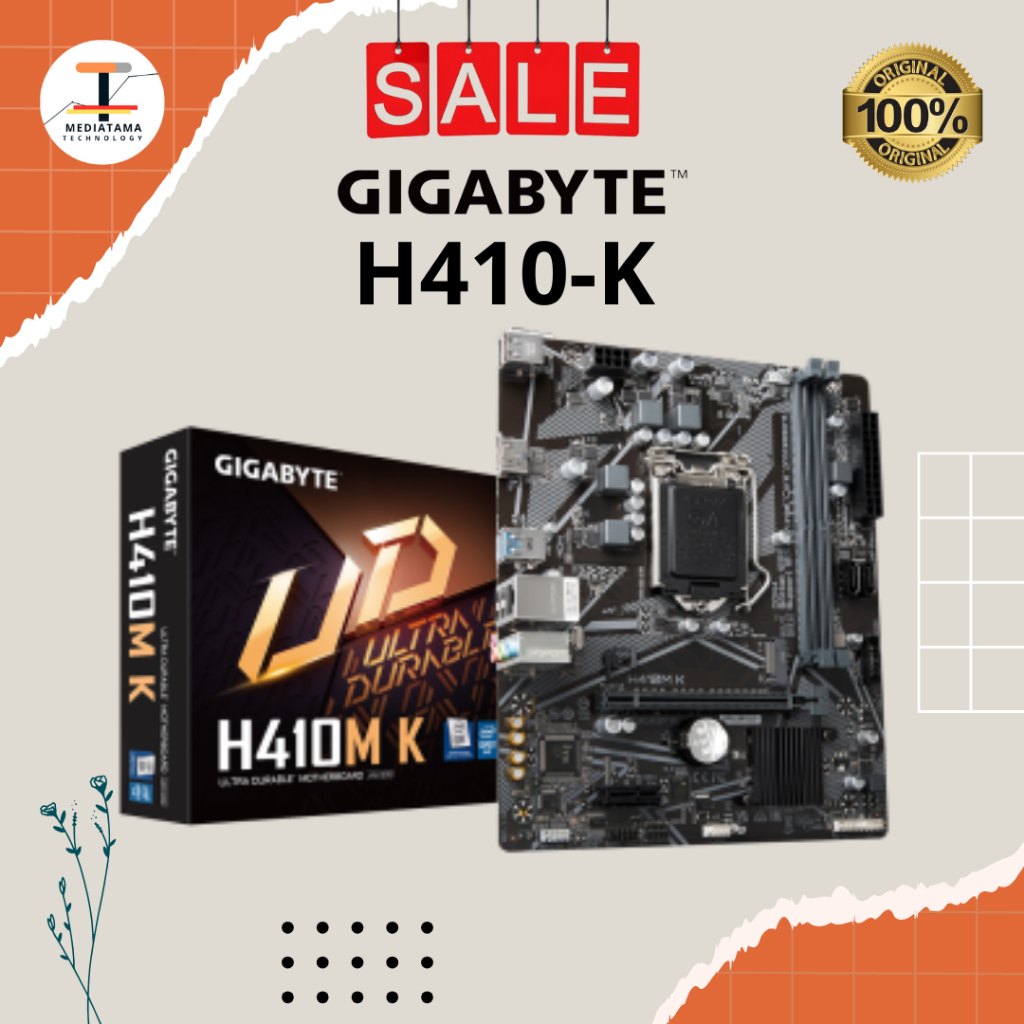 Gigabyte Motherboard Intel H410M K