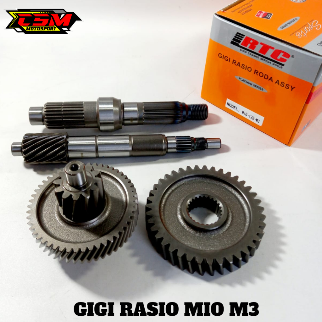 GIGI RASIO MIO M3 GARDAN 1SET/4 PCS MIO M3 GIGI GARDAN MIO M3 SOUL GT 125 XRIDE 125 FINO FI 125 RTC