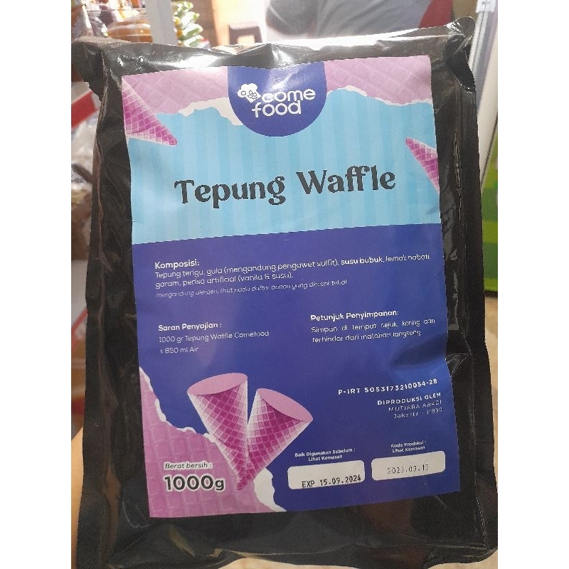 

Come Food Tepung Waffle 1000 gr