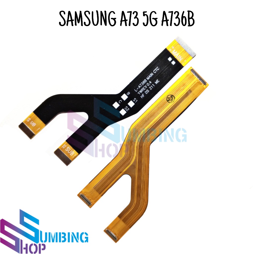 Flexible Ui Board Samsung A73 5g A736b Flexible Penghubung Mesin Konektor Charger