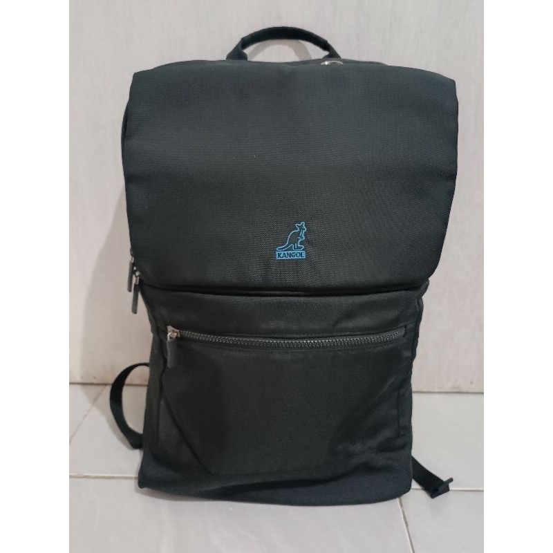 Tas Ransel Daypack Bagpack Kangol Hitam 28123