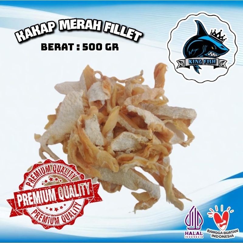 

500GR IKAN ASIN KULIT KAKAP MERAH FILLET SUPER MURAH BERKUALITAS