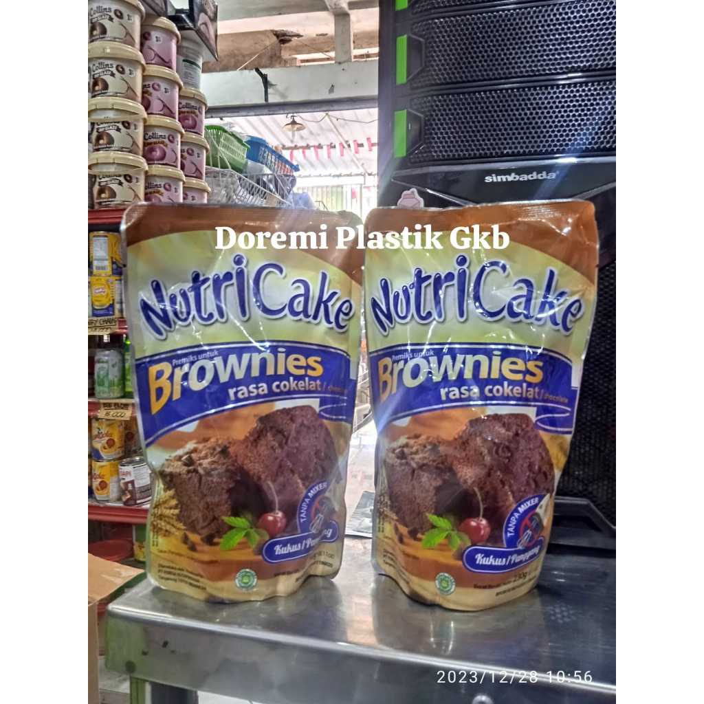 

Nutricake Brownies Kukus Panggang Cokelat / nutricake chocolate 230GR / NUTRICAKE COKLAT BROWNIES