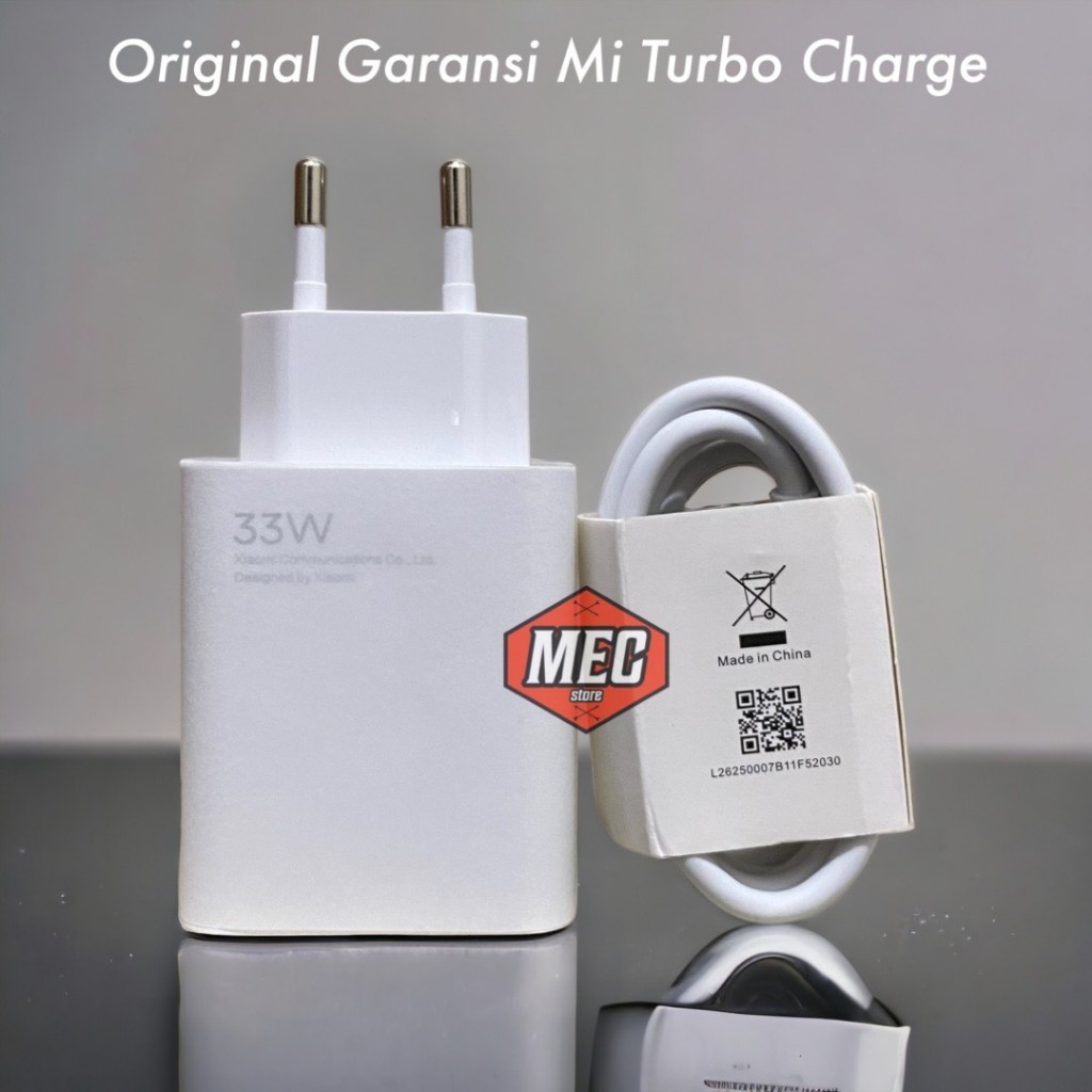 CHARGER 33 Watt XIAOMI REDMI ORI Kabel Data Usb Type C MI Turbo Fast Charge 33Watt Original 100% For