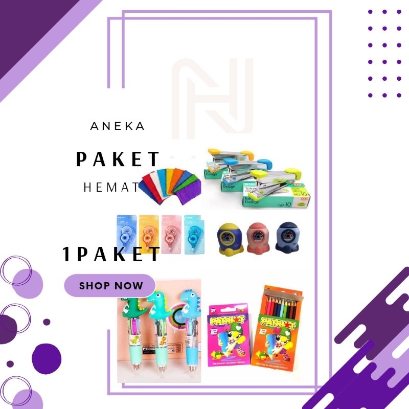 

Paket Hemat Alat Tulis