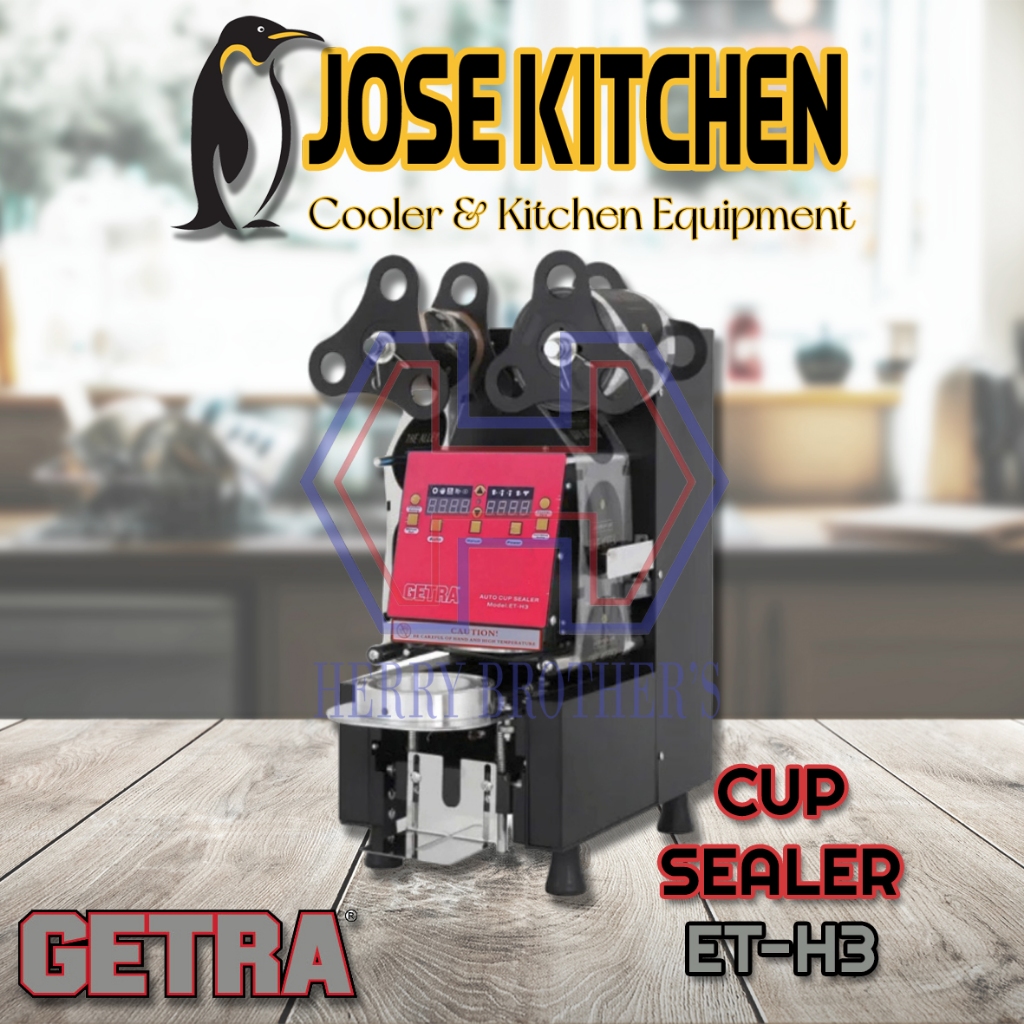GETRA Full Automatic Cup Sealer Machine ET-H3 / ETH3 / ET H3 / MESIN PENYEGEL OTOMATIS