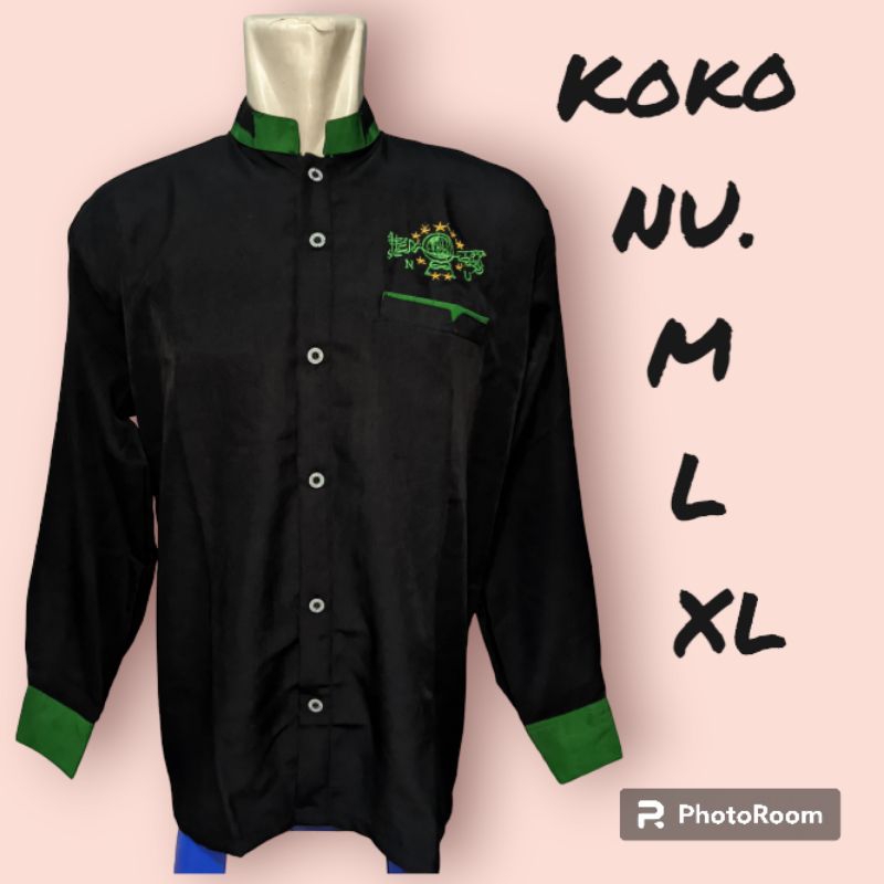 BAJU KOKO NU DEWASA// KOKO NU PRIA DEWASA LENGAN PANJANG