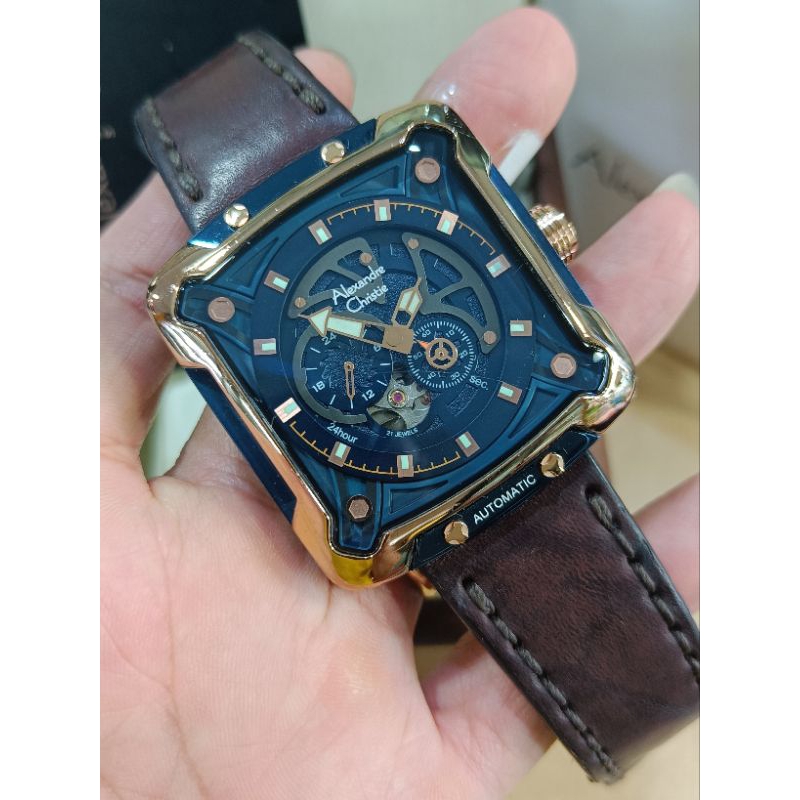 Alexandre Christie pria automatic 3039MA ori bekas fullset Bagus siap pakai normal semua keren