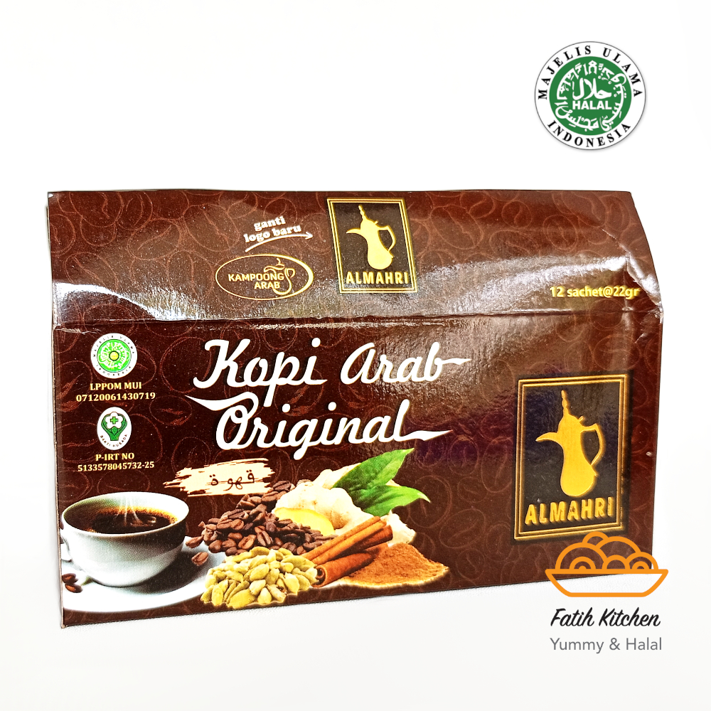 

Al Mahri Kopi Rempah Khas Arab Original Sachet 1 box (isi 12 sachet) Gahwa