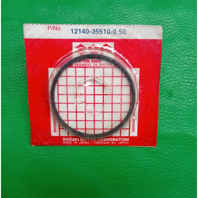 ring piston seher OS 50-100 Suzuki RC100 original