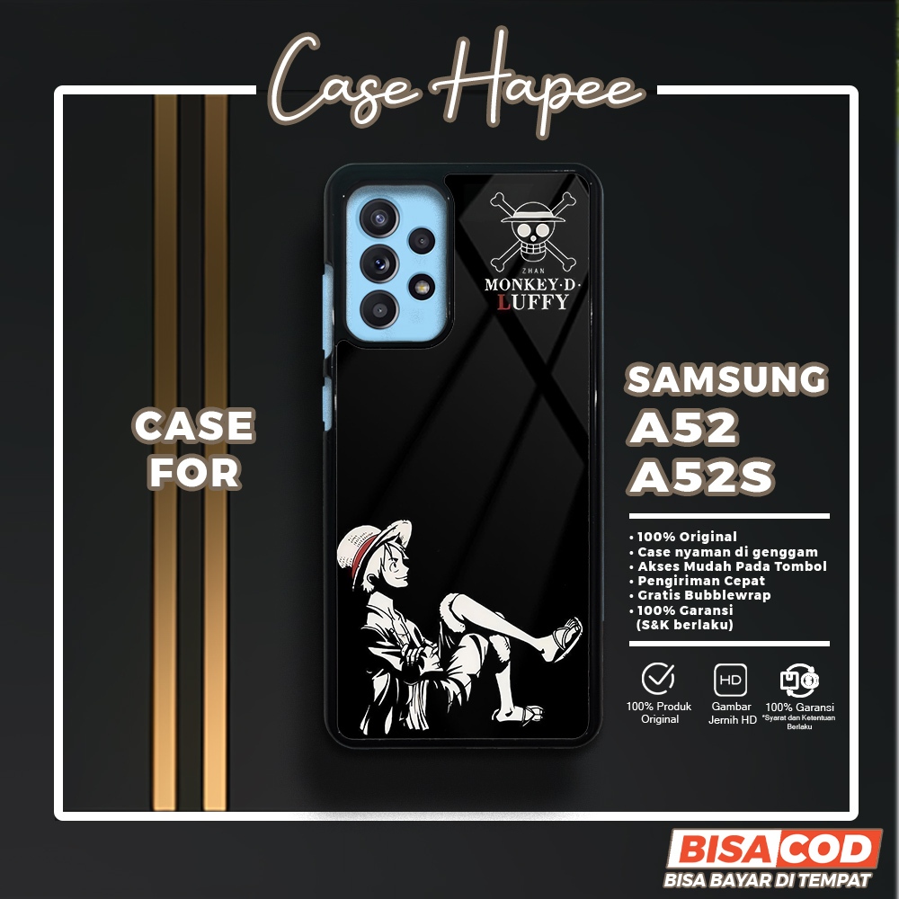 Case Samsung A52 A52S Casing Samsung A52 A52S [ONPC] Casehapee Case Glossy Case Aesthetic Custom Cas