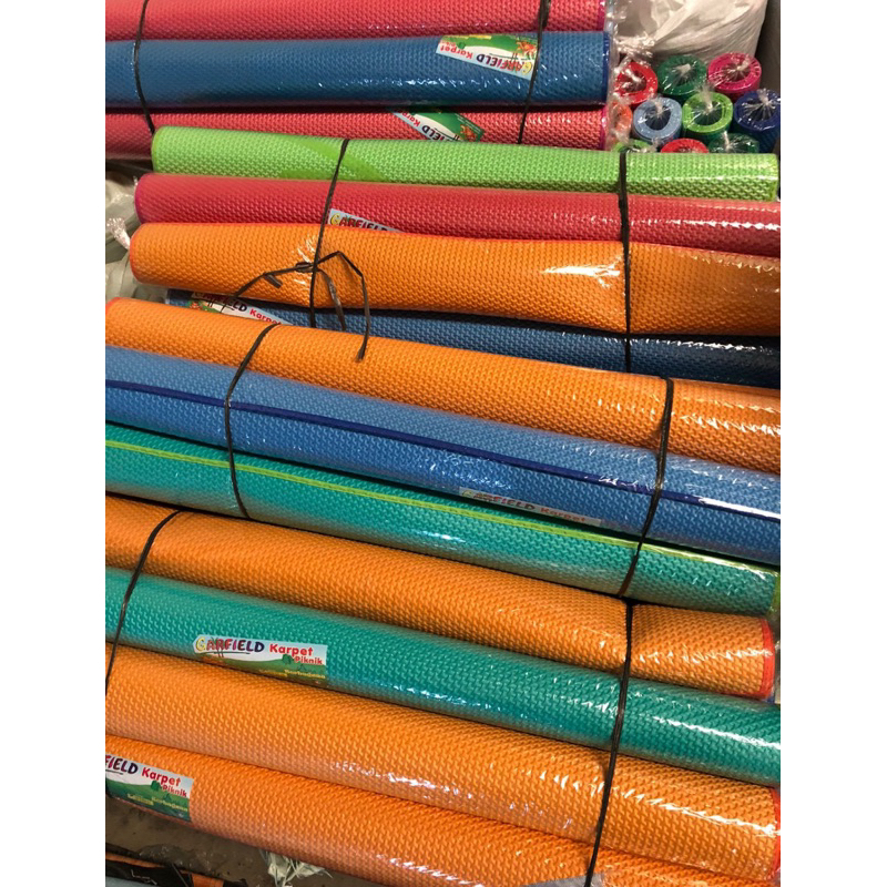 Tikar Spon Lantai, Tikar Spon Santai, Tikar Spon Jagung Ukuran 120CMx200CM