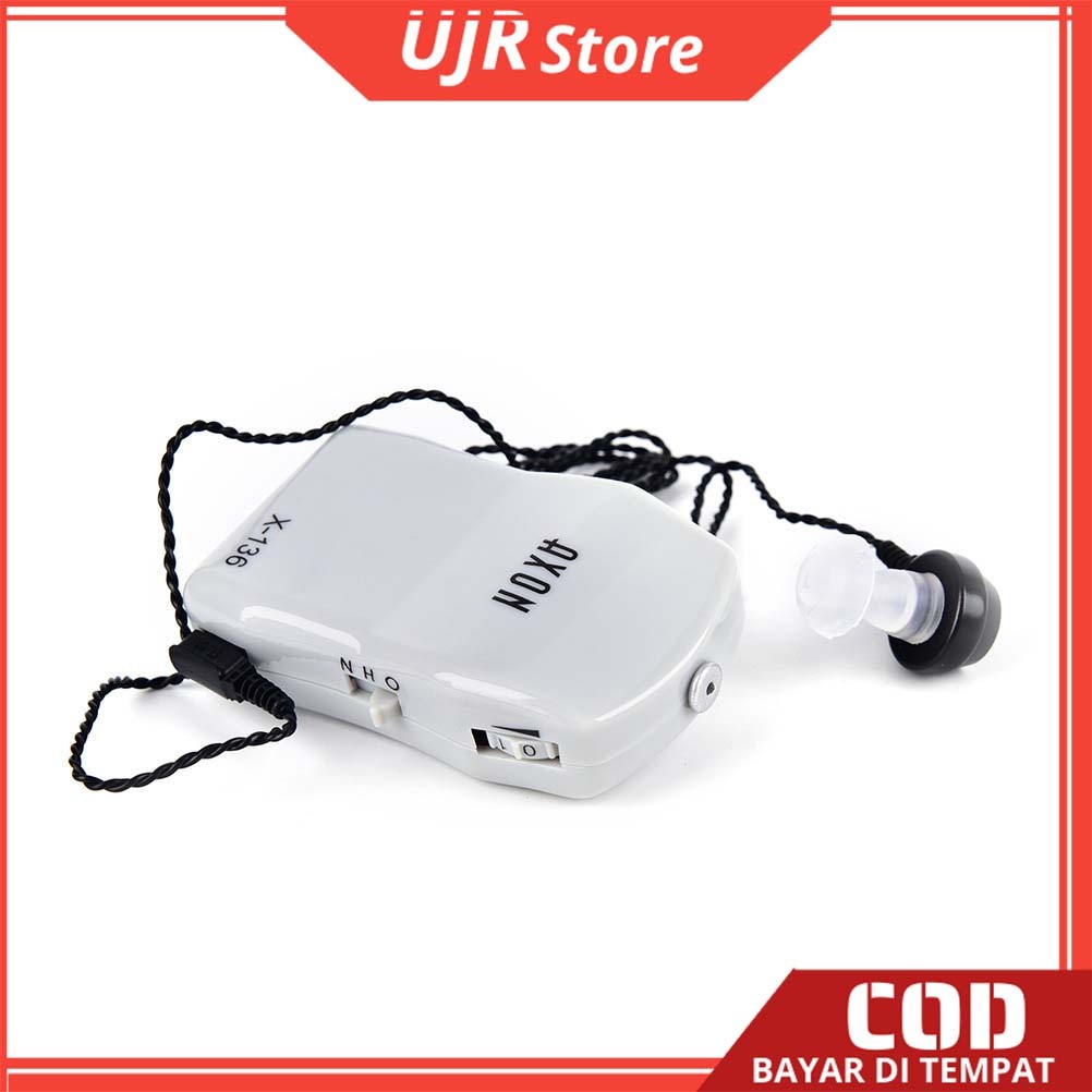 Alat Bantu Dengar Telinga Orang Tua Dewasa dan Anak Menggunakan Kabel Axon X136 Pendengaran Axon X-1