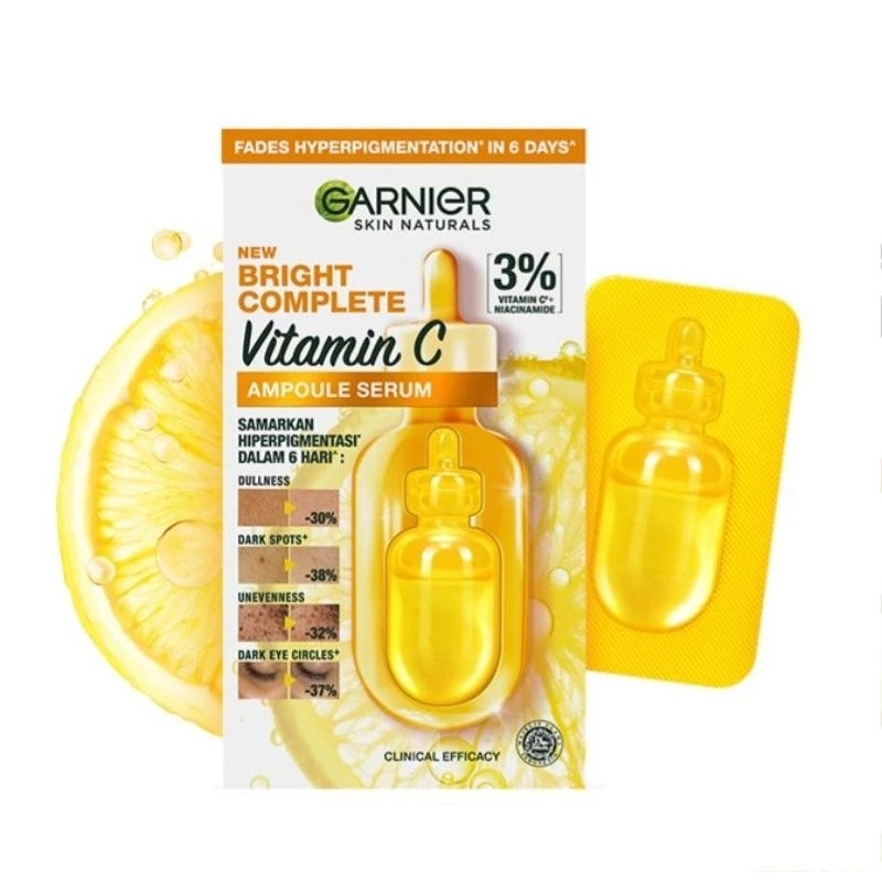 Garnier Bright Complete Vitamin C Ampoule Serum - 1.5 ml