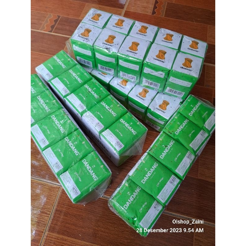 

1 pack Teh tubruk Cap Dandang 10x40 gram Aroma melati TANPA GELAS
