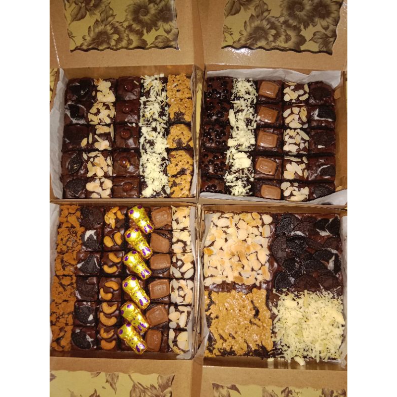 

Brownies fudgy topping