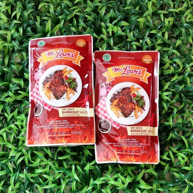 

Mc Lewis Barbeque sauce Original & Hot Spicy - Berat 310 gr