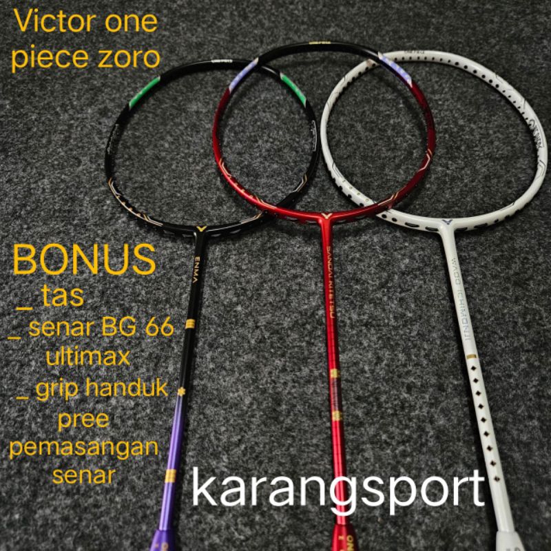 Raket badminton Victor one piece zoro