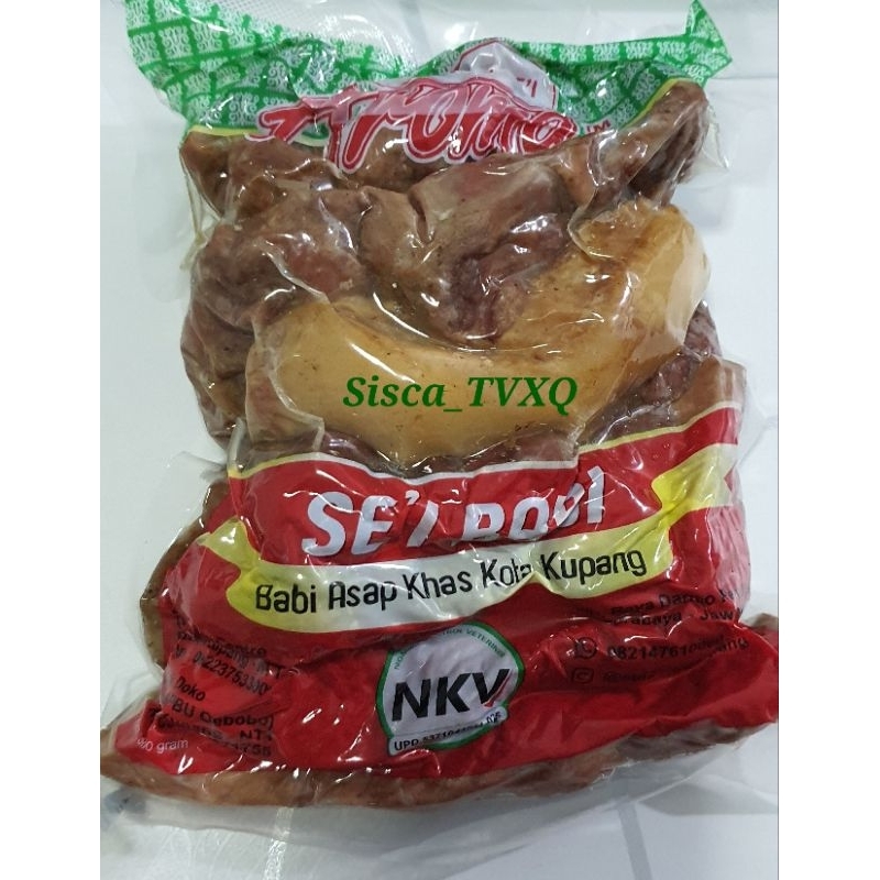 

Sei AROMA Babi Asap Asli Kupang 500gr (Luar JAWA, Styrofoam Box+Ice Gel)