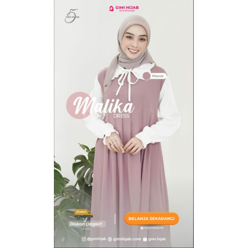 MALIKA DRESS By Obelia.id