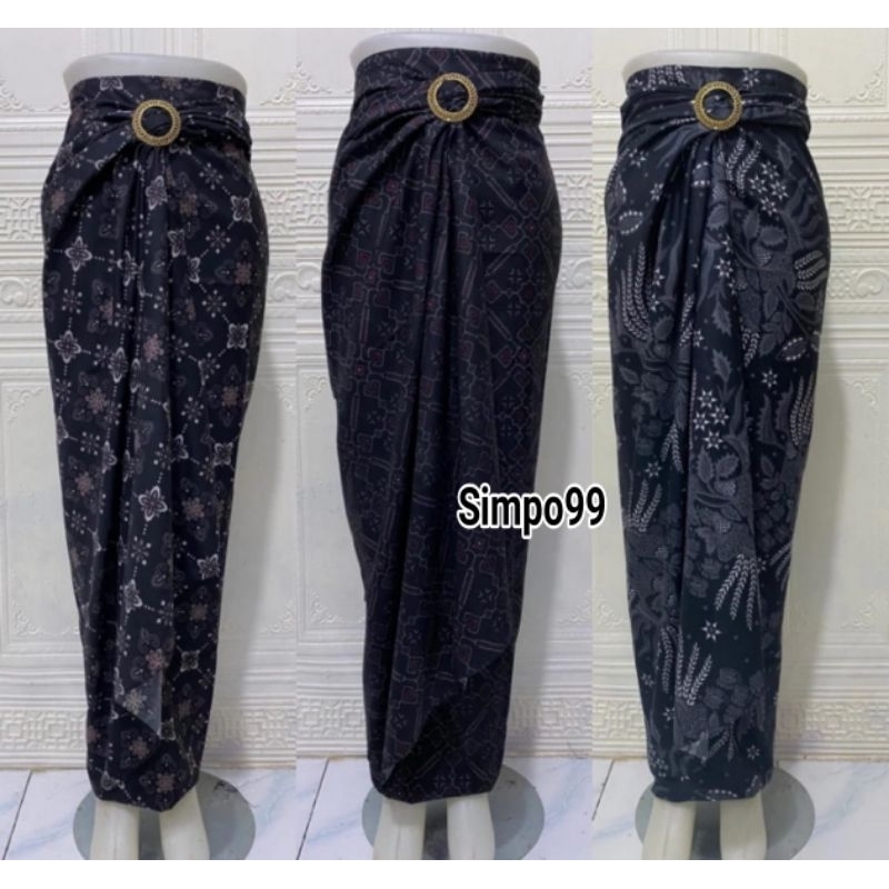 SIMPO99 - Rok Lilit Batik Modern FREE RING / Rok Lilit Kondangan / Rok Lilit Murah Berkualitas / Rok