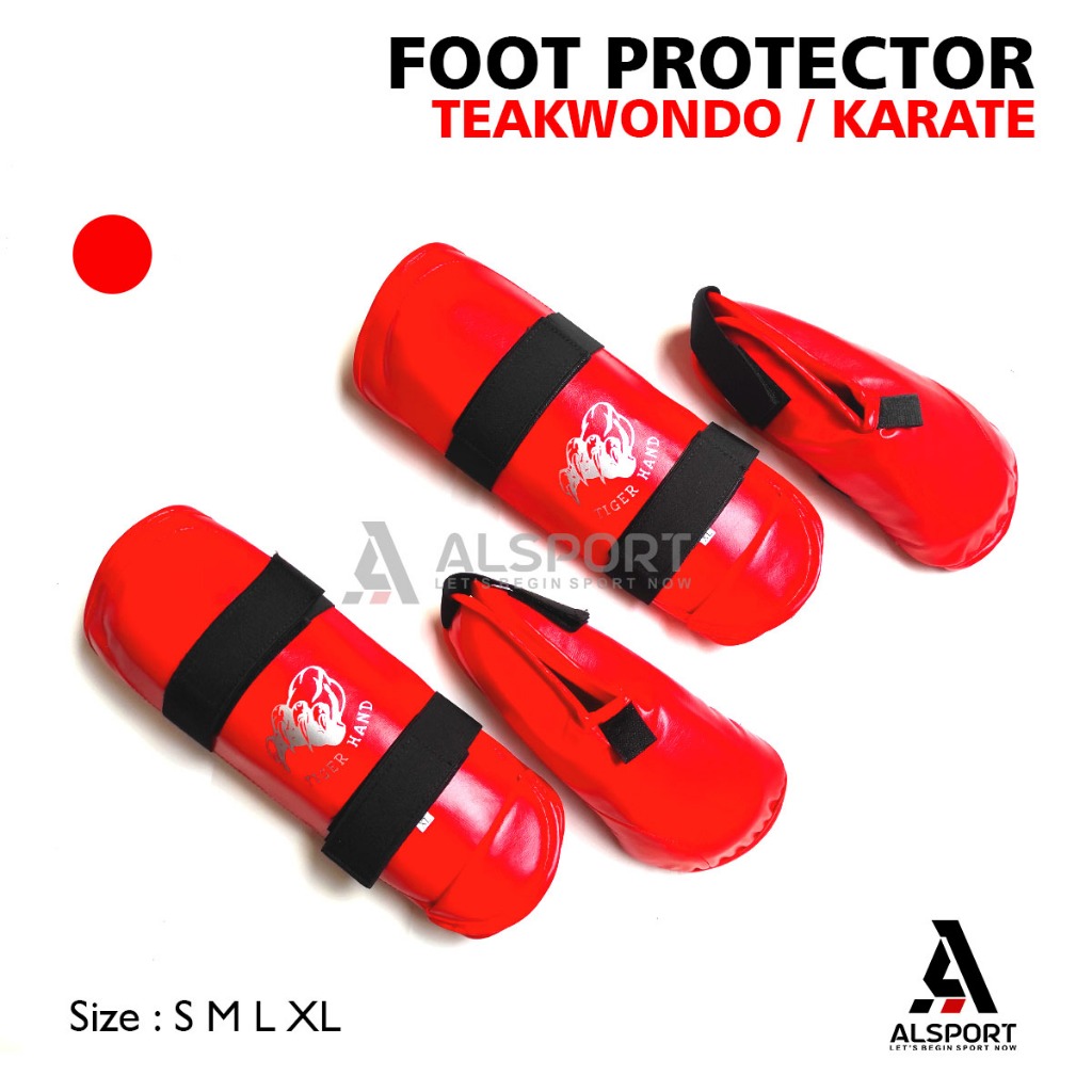 RB FOOT PRO TAEKWONDO Pelindung Kaki Karate Taekwondo / Foot Protector Karate Taekwondo / Sepatu