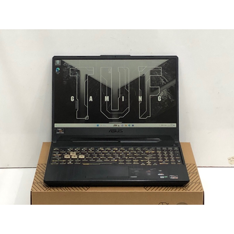 asus tuf gaming fx506ih amd ryzen 5-4600H/vga gtx 1650 4gb/8gb/ssd 512gb/fullset