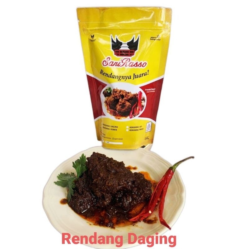 

Rendang Daging Asli Padang 500gr