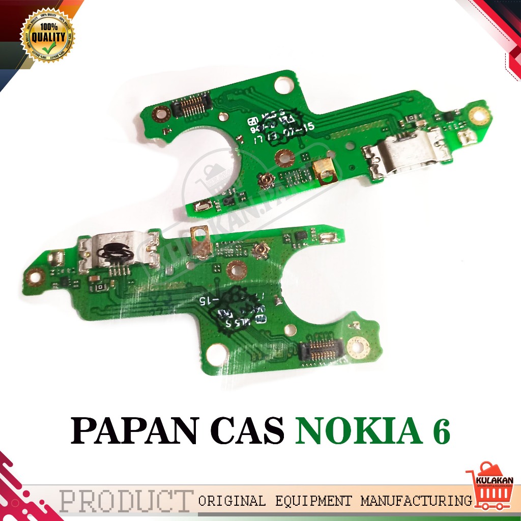 PAPAN CAS NOKIA 6 PCB CONNECTOR CHARRGER NOKIA 6 ORI NEW