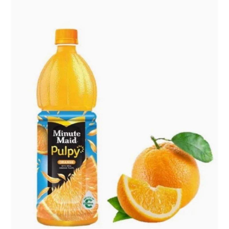 

Minute maid Pulpy orange 300ml isi 12 botol