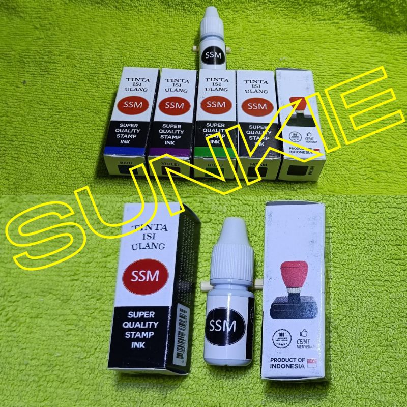 

tinta stempel otomatis/multi ink ssm/tinta isi ulang otomatis
