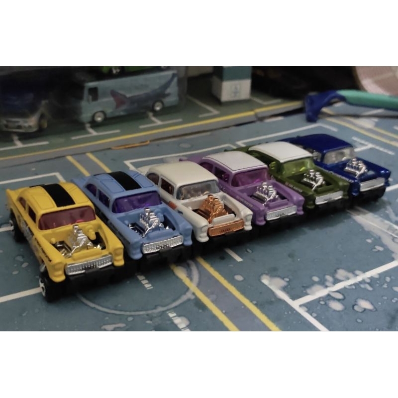 hot wheels loose cevy bel air gasser