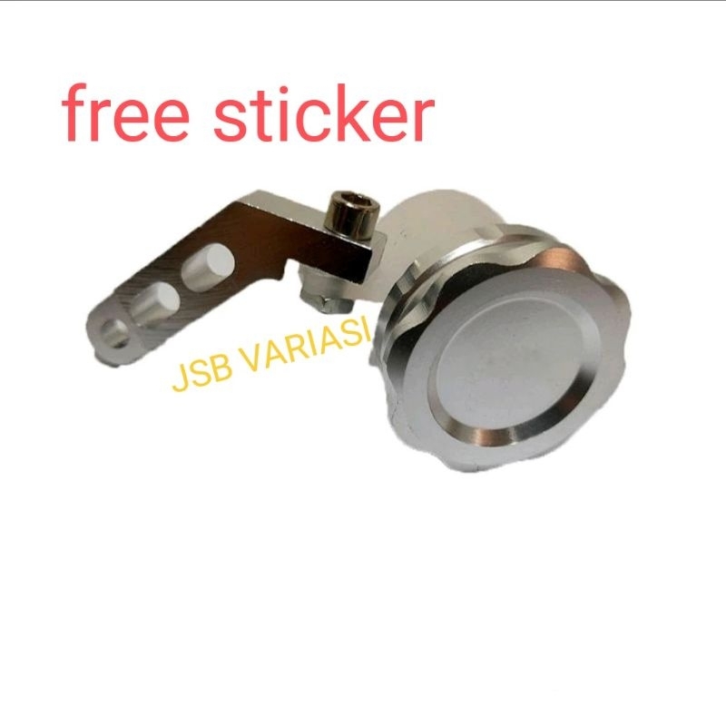 Tabung Minyak Rem Variasi Tutup Cnc Tabung Minyak Rem Belakang - JSB VARIASI