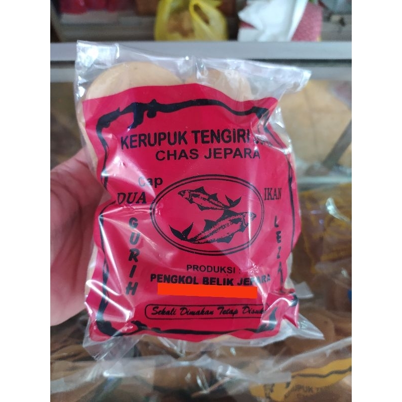 

Kerupuk Ikan Tenggiri Tengiri Super Kualitas 1 Mentah Khas Jepara 250gr