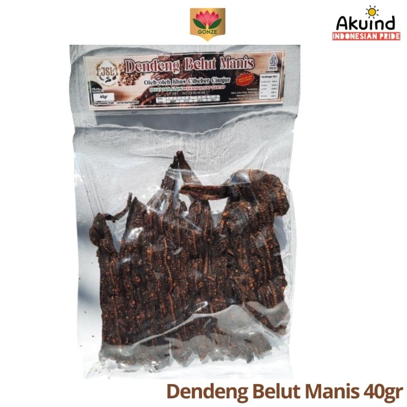 Dendeng Belut Manis Ready to Eat 40gr