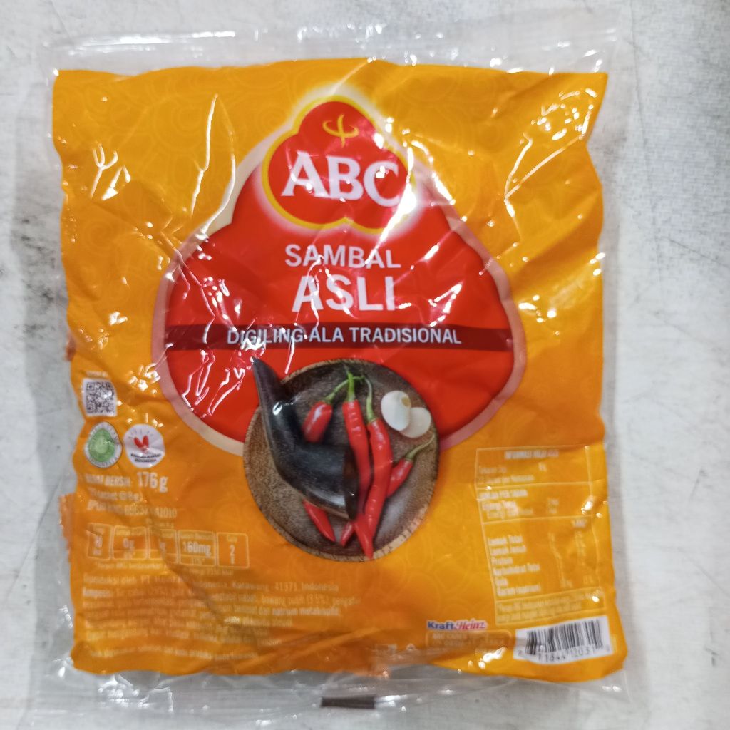 

ABC Saus Cabe Sachet isi 22 pcs