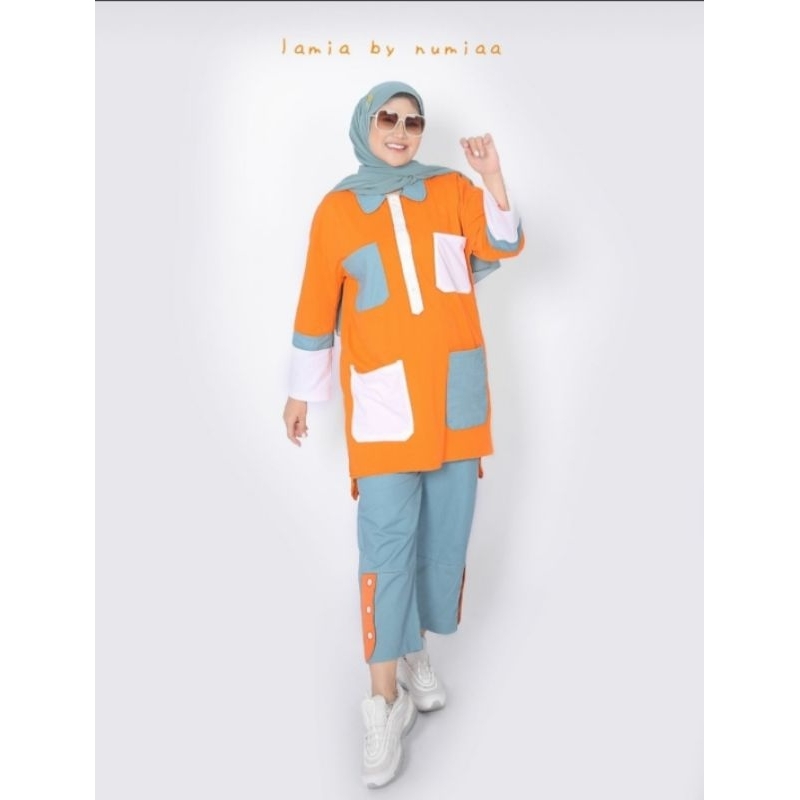 NUMIAA set TUNIK  Zahra dan Lamia ORIGINAL BY Numiaa