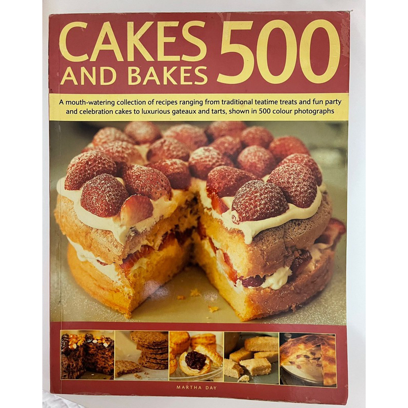 Buku Cakes and Bakes 500 (second masih bagus)