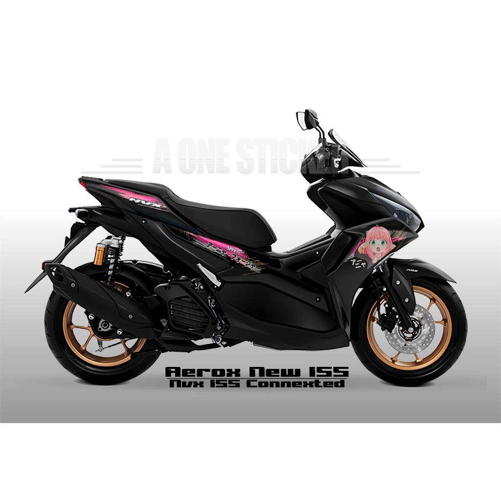 STRIPING AEROX NEW TRANSPARAN MOTIF ANYA FORGER / 1 / STRIPING TRANSPARAN / BENING / STICKER BENING 