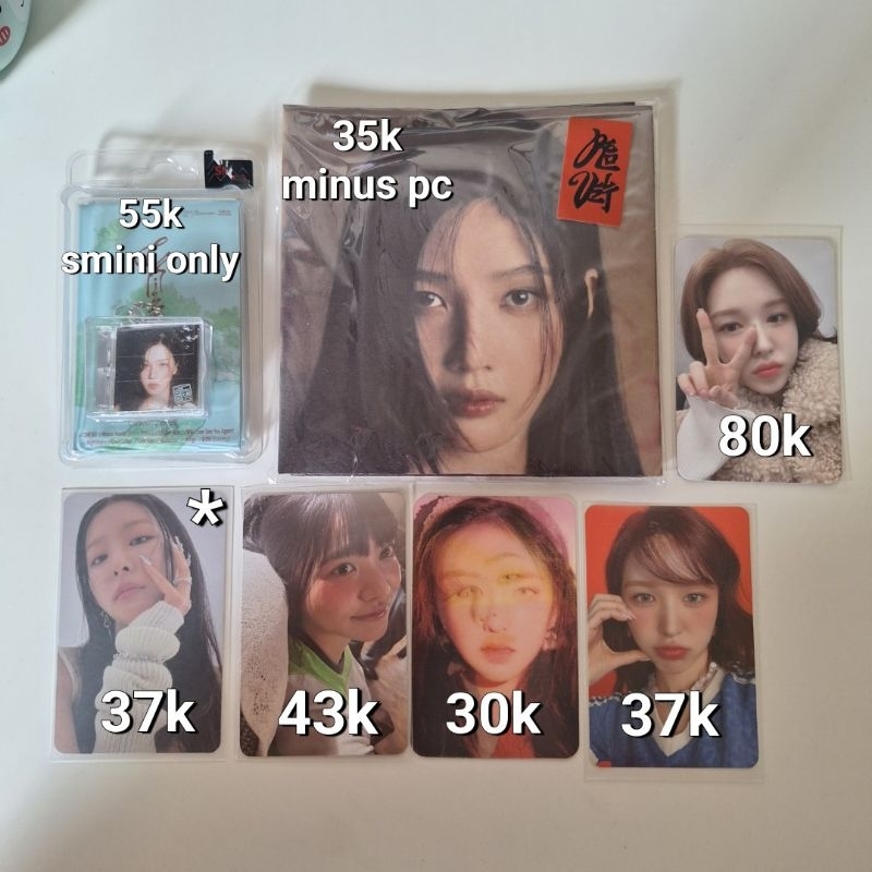[Ready] Red velvet photocard official irene wendy seulgi joy yeri chill kill album sealed only final