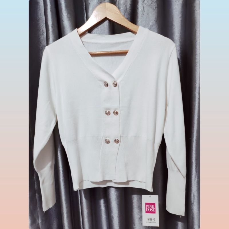 Cardigan Knit Import - Pinkdose