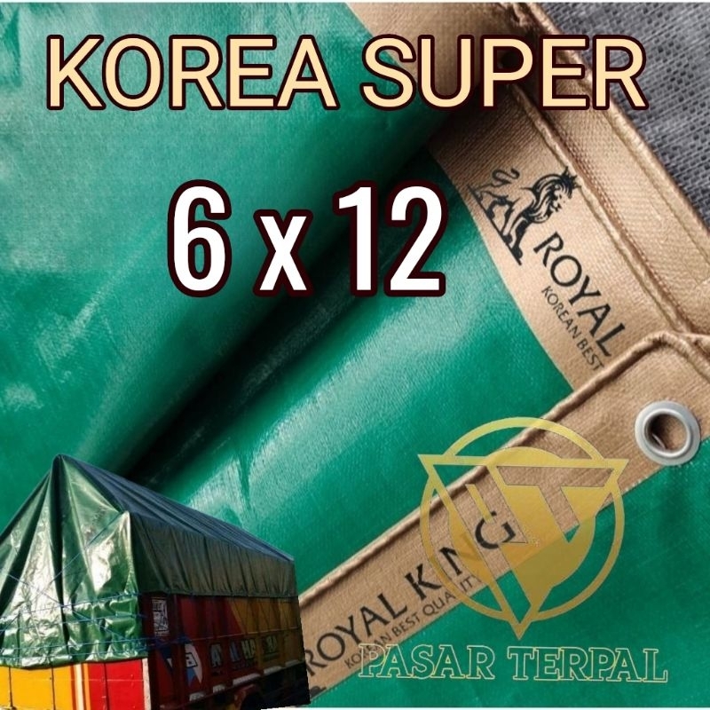 terpal 6x12 A20 top glas