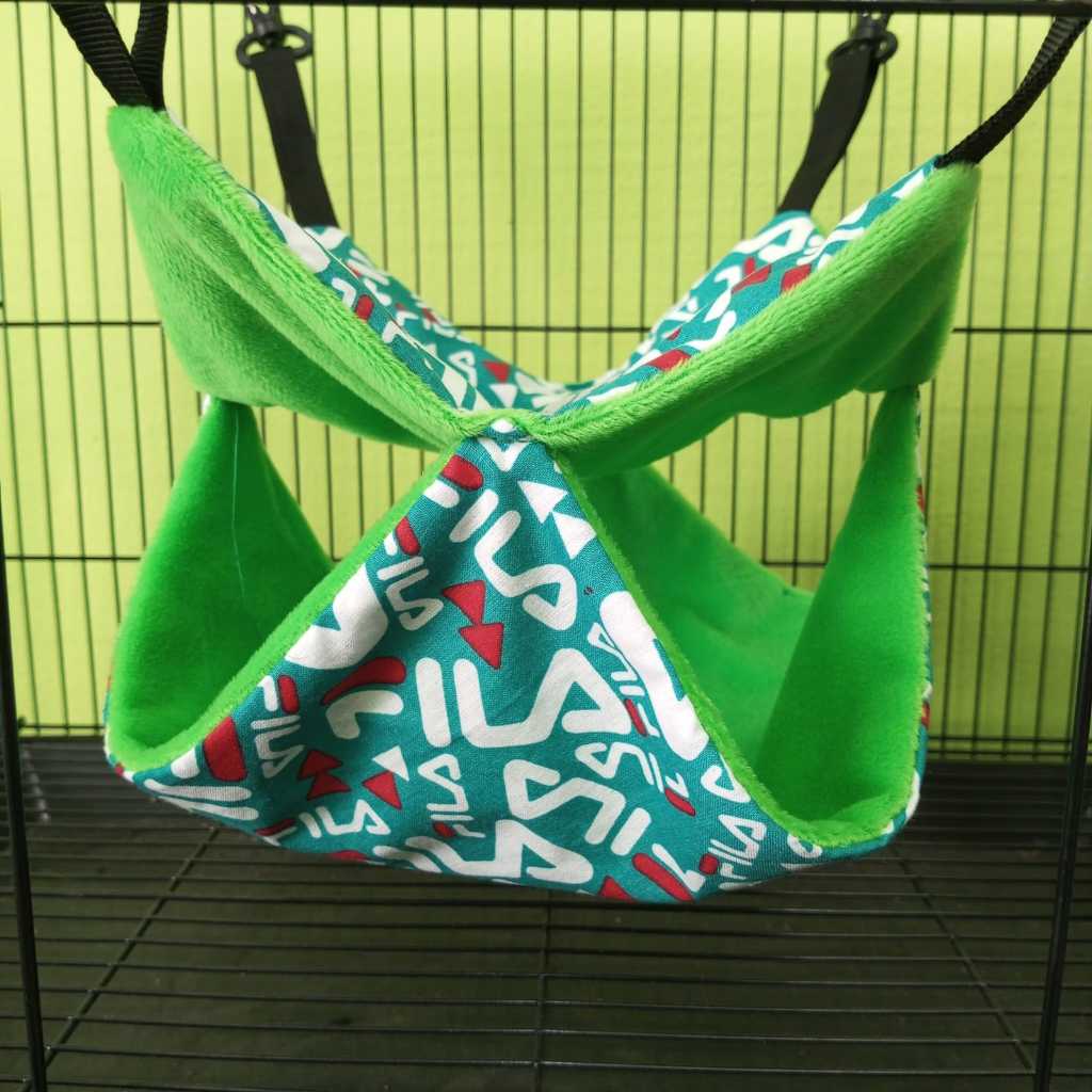 ADEWAP GLIDER Hammock Sleeping Pouch 2 Tingkat motif / Hangin