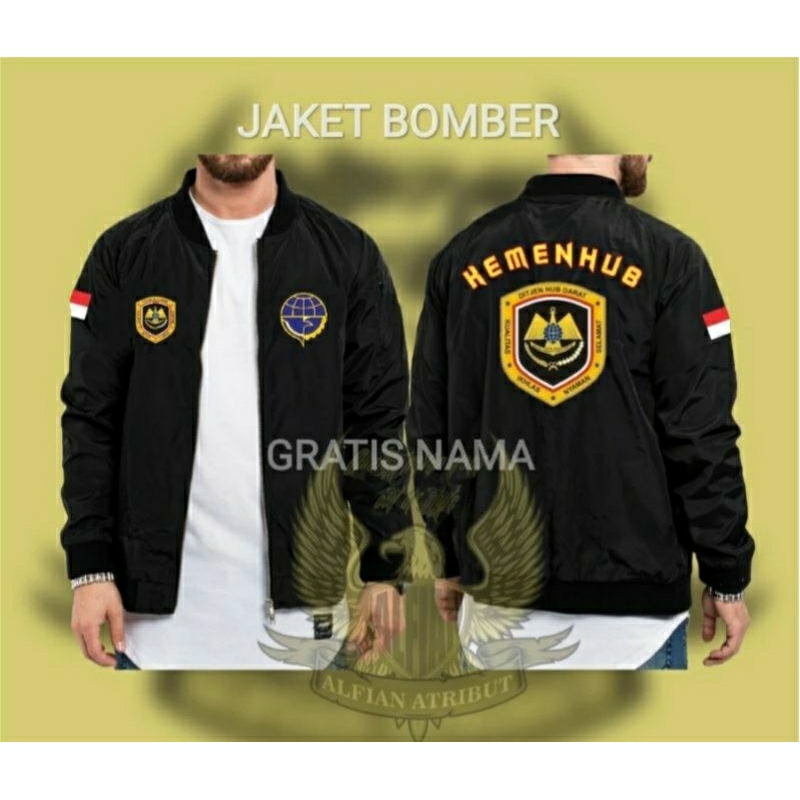 Jaket KEMENHUB/jaket bomber KEMENHUB new model