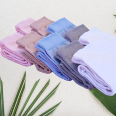 Kaos Kaki Soka Jempol Cotton/Katun | Kaos Kaki Hijab Muslimah Jempol Polos Wanita Dewasa