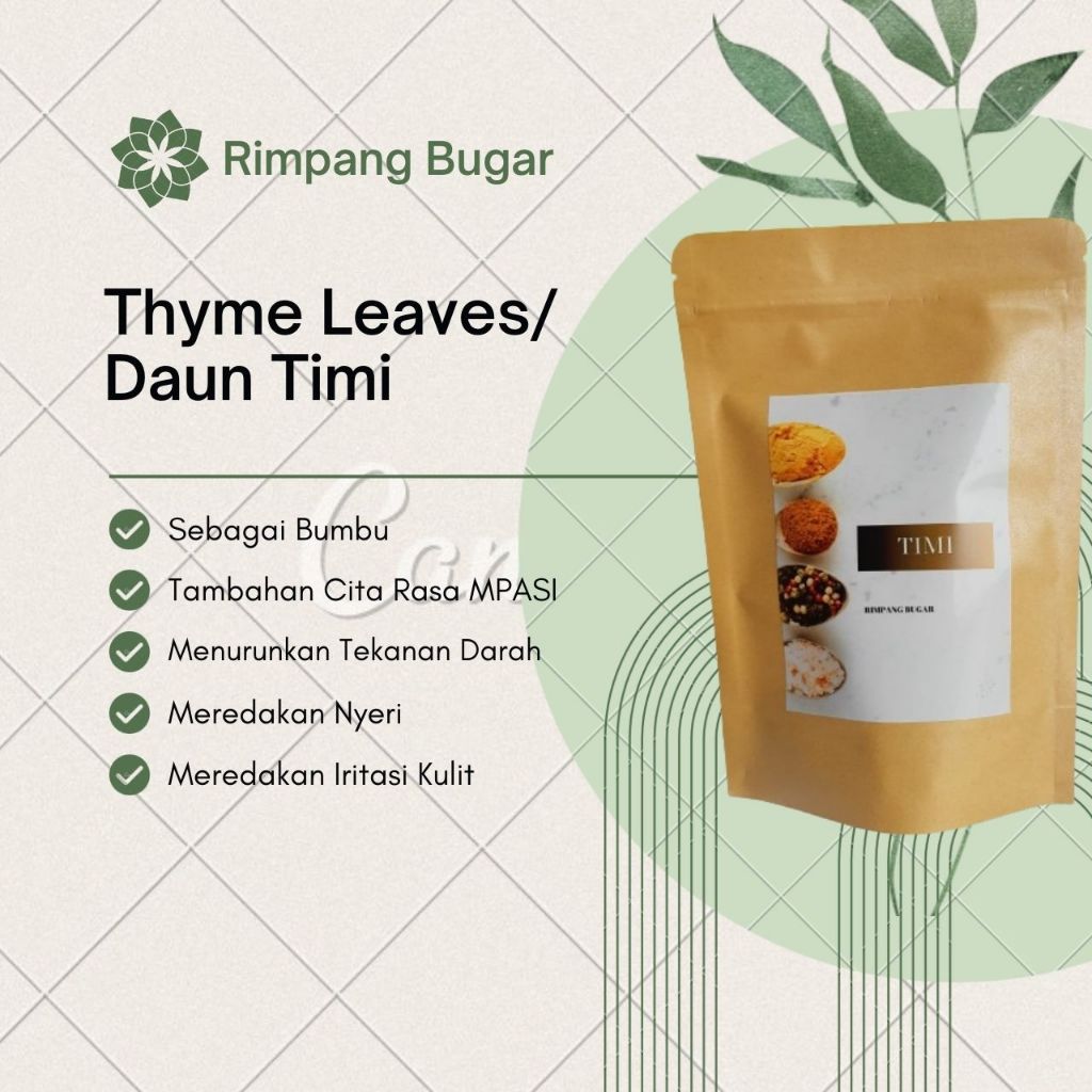 

Timi Murni PREMIUM Asli Original - Thyme