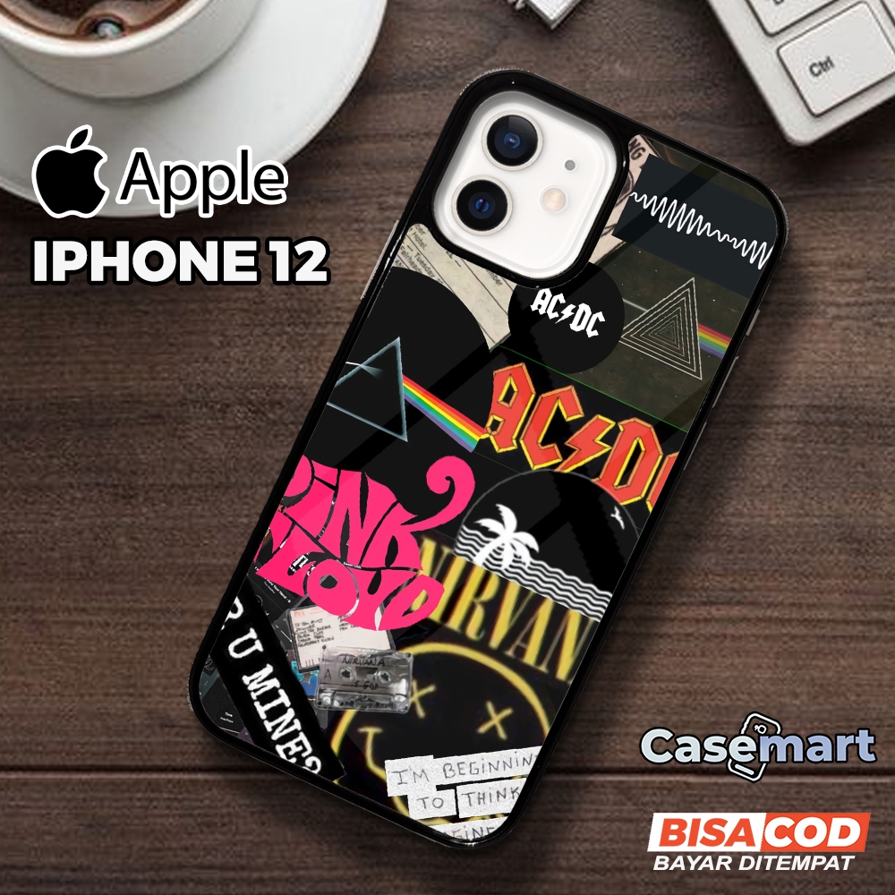 Case IPHONE 12 Casing IPHONE 12 Casemart [MSCB] Case Glossy Case Aesthetic Custom Case Anime Case Hp